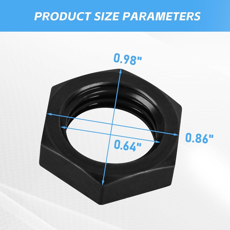 HOLEPU 902-01-201-2571 Blade Arbor Nut Right Thread for Delta Unisaw for Left Tilt Saw - Image 2